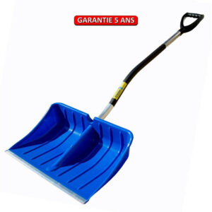 Pelle à neige et poussoir polypro 540 x 380 cm manche alu ergo poignée,pour le déneigement