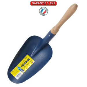Pelle à terreau, pelle à pellet, Pelle à feu ronde emmanchée