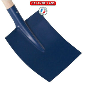 Pelle carrée à douille 28 cm sans manche
