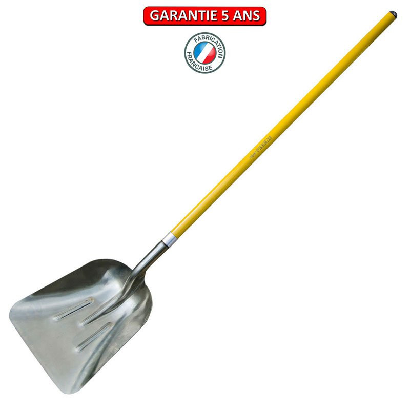 Pelle extra creuse alu manche composite droit
