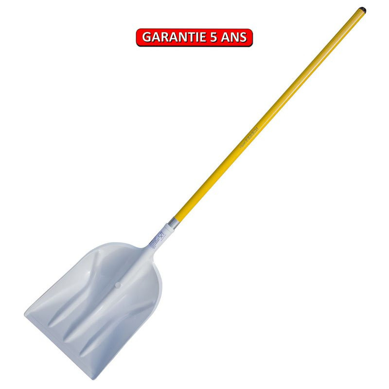 Pelle plastique blanche manche tube droit