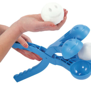Pince à boule de neige 38 cm - bleu - accessoire hiver
