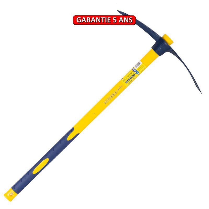 Pioche cantonnier 2 kg emmanchée manche composite