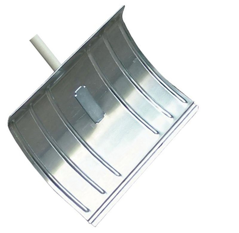 Poussoir à neige aluminium 42 cm fix rapide manche 1,30 m, outil pour le déneigement