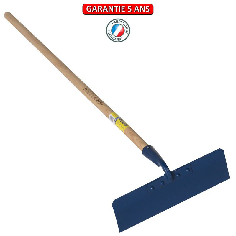 Racloir de cantonnier 30 emmanché 1,30m