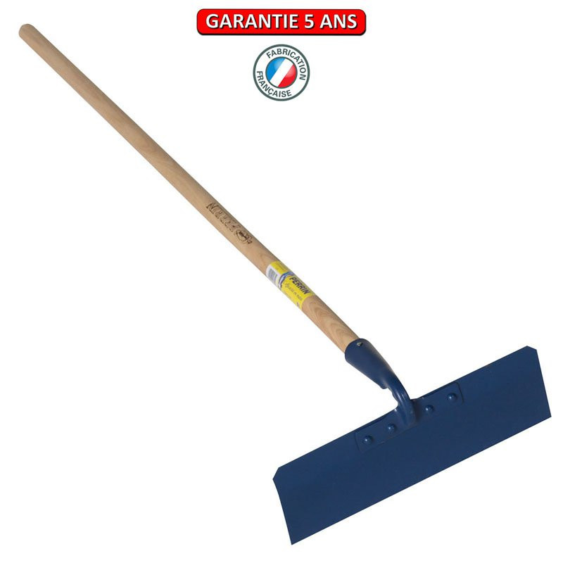 Racloir de cantonnier 35 emmanché 1,30m