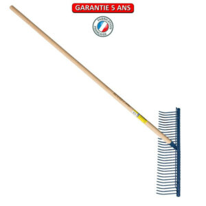 Râteau à gazon 56 dents emmanché
