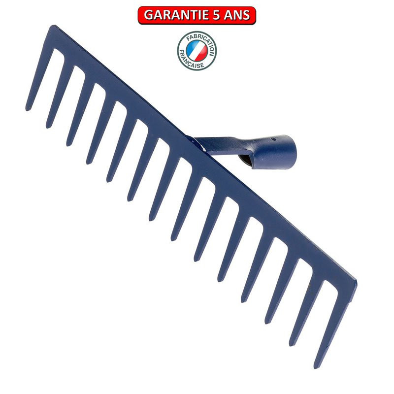 Râteau forgé 14 dents droites sans manche