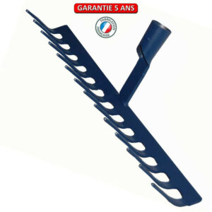 Râteau forgé 16 dents courbes sans manche