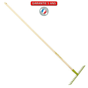 Râteau soudé 14 dents droites manche 150cm - Kiwi