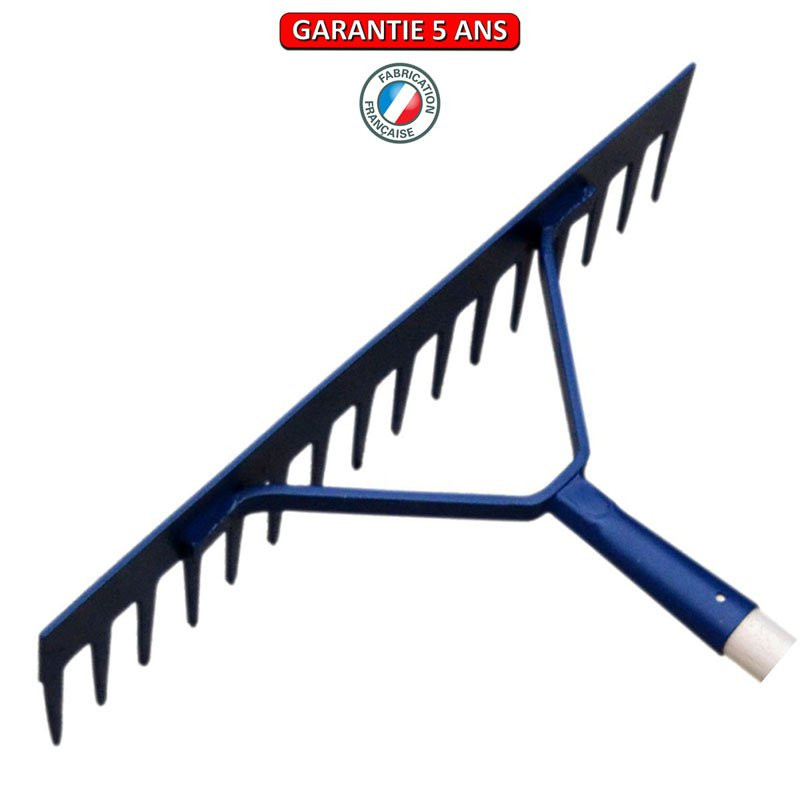 Râteau trempé 16 dents droites sans manche