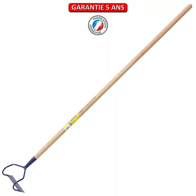 Ratissoire à tirer de 16 cm emmanché