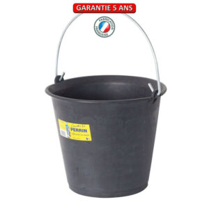 Seau caoutchouc 10 L