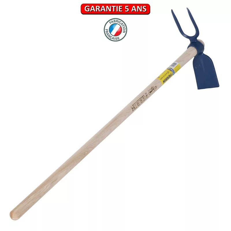 Serfouette 26 panne et fourche forgée emmanché