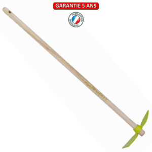 Serfouette panne & langue forgée manche 100cm - Kiwi