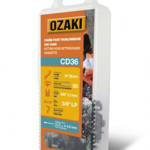 Chaîne de tronçonneuse OZAKI semi carrée: .3/8"LP .043 (1,1mm) 50 entraîneurs