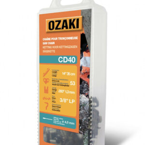 Chaîne de tronçonneuse OZAKI semi carrée: .3/8"LP .050 (1,3mm) 53 entraîneurs
