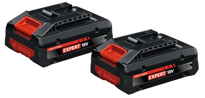 Pack 2 batterie Twinpack 18 V 4.0 Ah BOSCH EXPERT 1600A03738