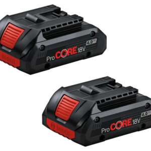 Pack 2 batteries 18 V ProCORE 4 Ah BOSCH