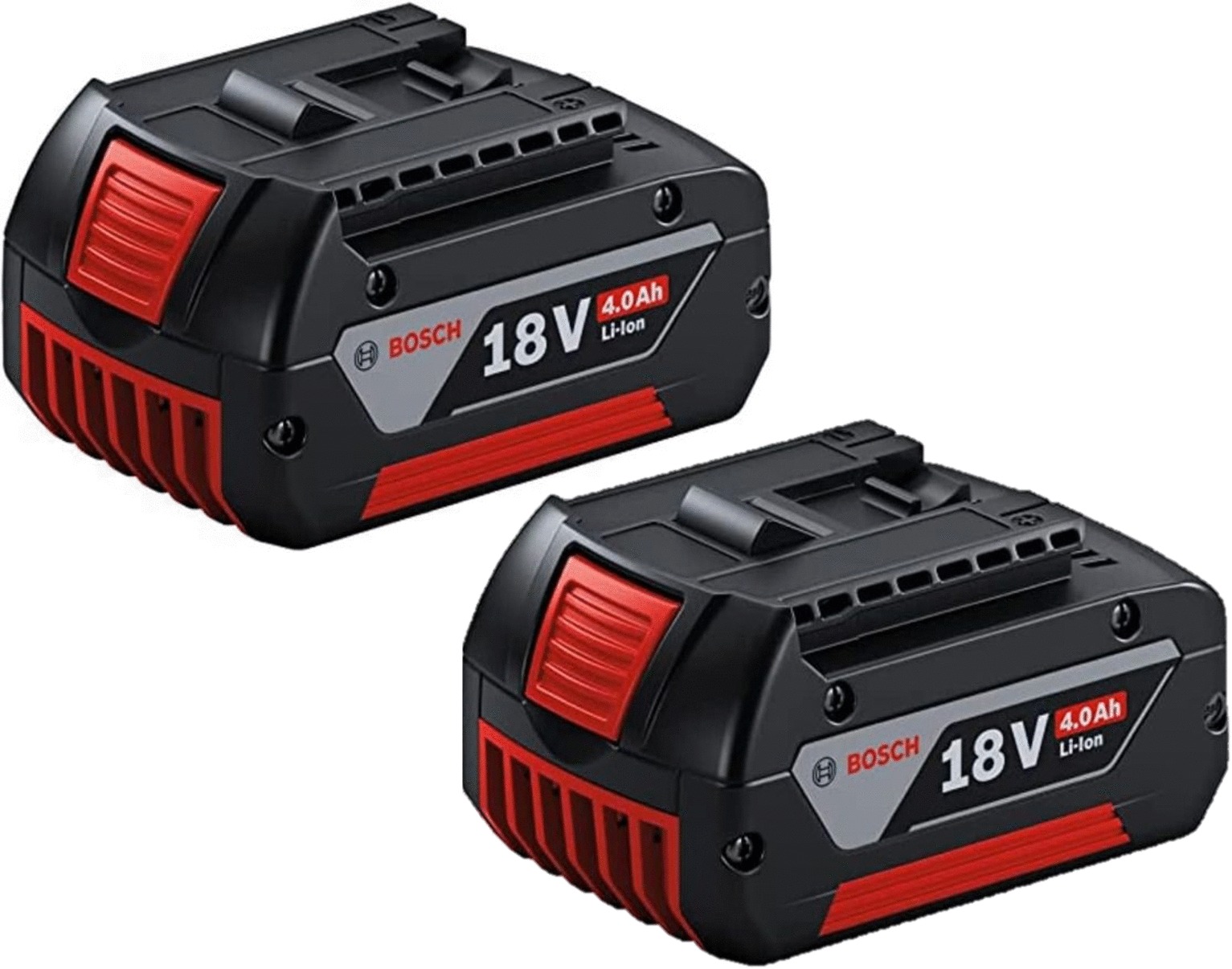 Pack 2 batteries GBA 18 V 4 Ah Lithium BOSCH