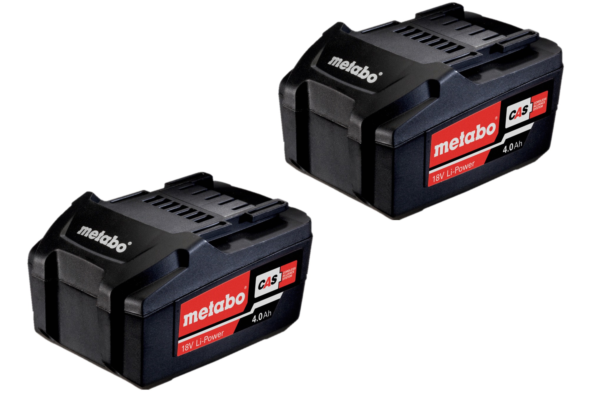 Pack 2 batteries Metabo LI-POWER 18 V 4.0Ah