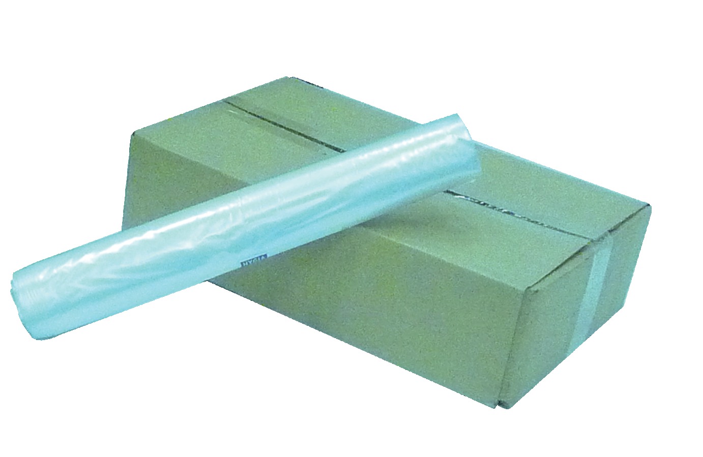 Pack de 100 sacs poubelles transparents 820 x 1150 mm 130 L TOUSSAC PEBD STANDARD
