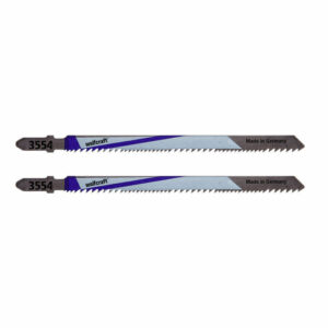 Pack de 2 Lames WOLFCRAFT 3554000 pour scie sauteuse L 110 mm