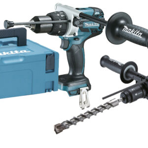 Pack de 2 outils 18 V LXT (DHR264 / DHP481) (sans batterie ni chargeur) en coffret MAKPAC MAKITA
