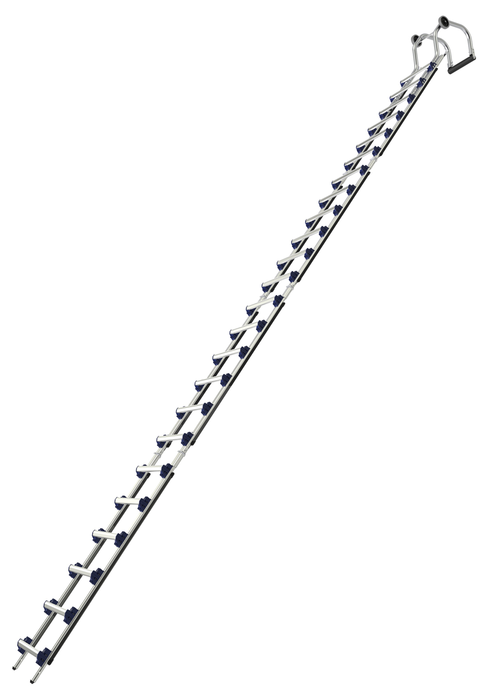 Pack échelle de toit EVOKLIP 250 mm + crochet TUBESCA-COMABI 02453725