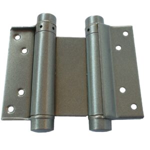 Paire charnière double action N33 25 kg hauteur 125 mm argenté IBFM 106033A