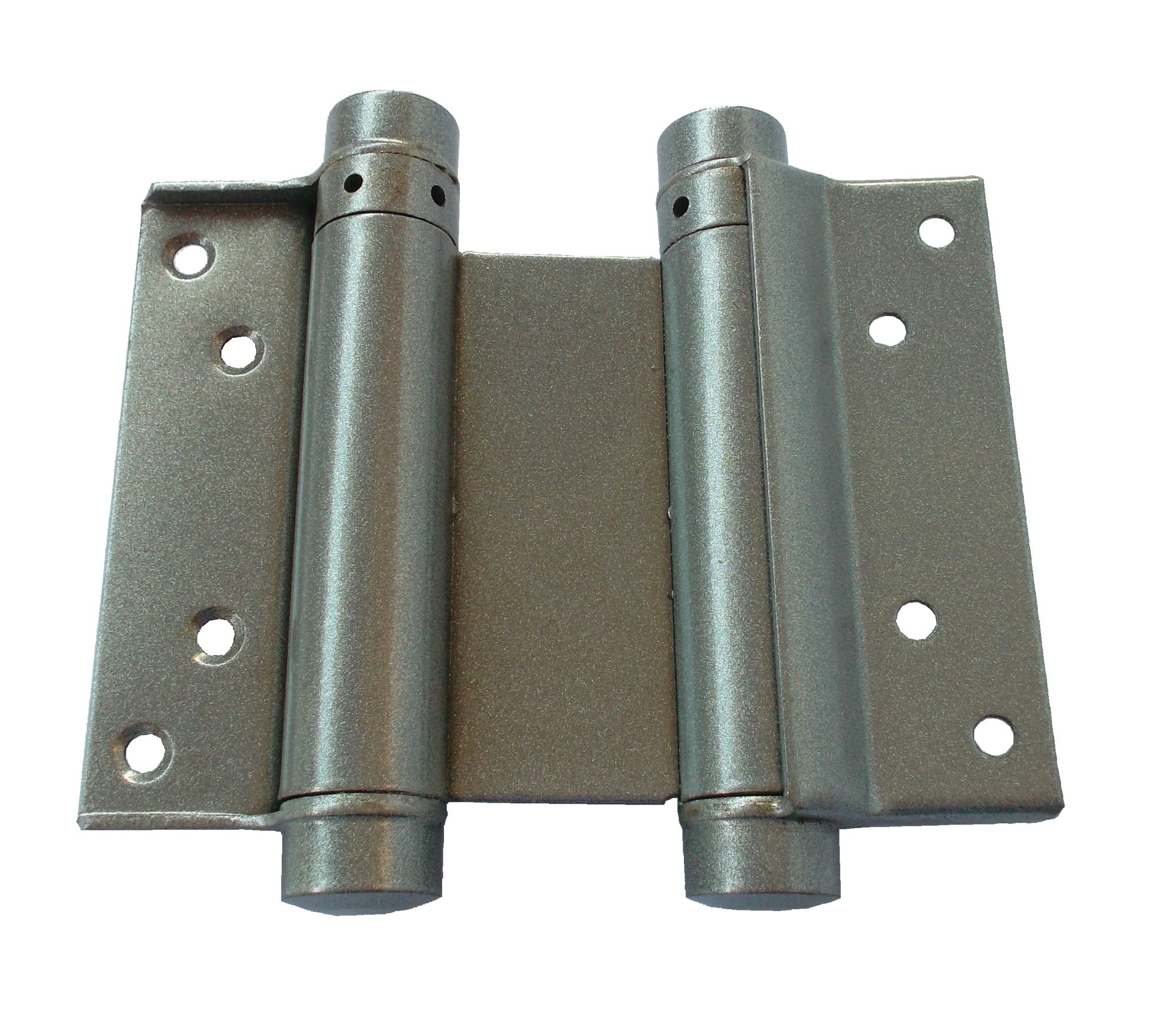 Paire charnière double action N42 70 kg hauteur 200 mm argenté IBFM 106042/A