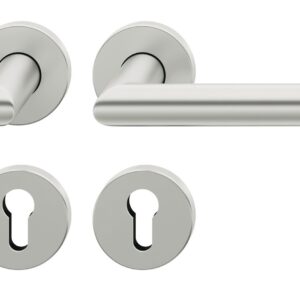 Paire de béquille 1076 carré de 7 mm diamètre 20 mm finition inox 304 brossé FSB 0 10 1076 00030 6204
