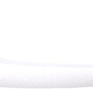 Paire de béquille Siluete à ressort carré 8 mm sur rosace blanc SOFI 5113300120