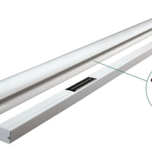 Paire de bouchon pour bandeau rénovation argent HERACLES PL-PBOUCHONR
