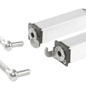 Paire de charnière à ressort Swing pour portillon 150 mm LOCINOX P00009389