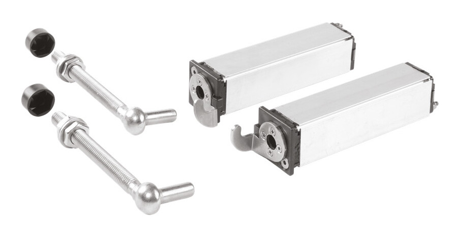 Paire de charnière à ressort Swing pour portillon 150 mm LOCINOX P00009389