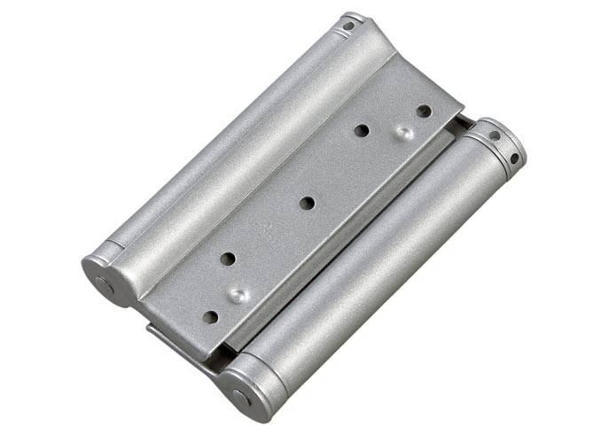 Paire de charnières double action LIOBEX compact n°29 acier argent GROOM GR123101