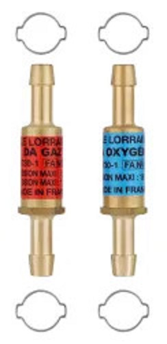 Paire de clapet anti-retour montage sur tuyau 10 mm LE LORRAIN 062013