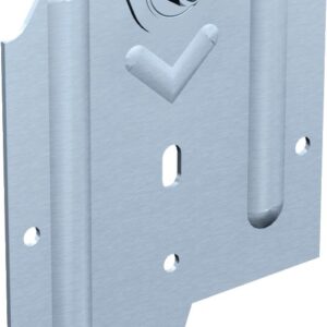 Paire de montures galet flasque acier MANTION 0250A X 2