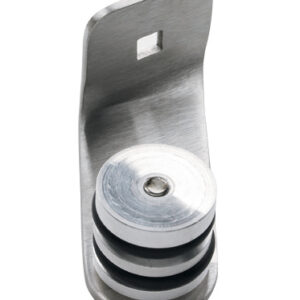 Paire de pattes de fixation déportées 40 mm inox 316 satiné DUVAL 22-0720-2110