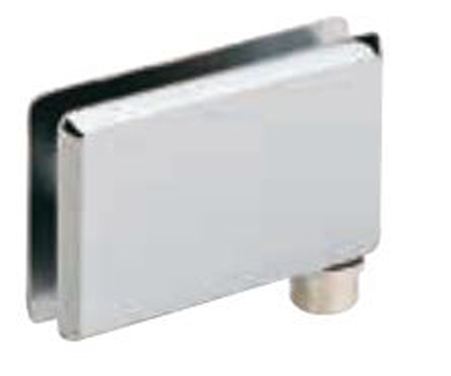 Paire de pentures de vitrine axe rétractable chromé mat STREMLER 3270.31.0