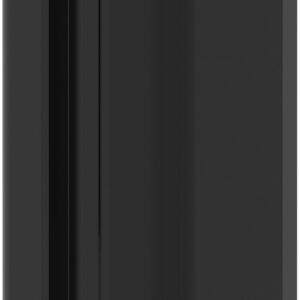 Paire de poignée aileron 300 mm laqué noir RAL9005 satiné LA CROISEE DS DS6825-P013