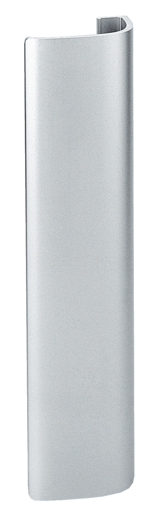 Paire de poignées aileron EA 300 mm H 400 mm anodisé argent STREMLER 1654.10.0