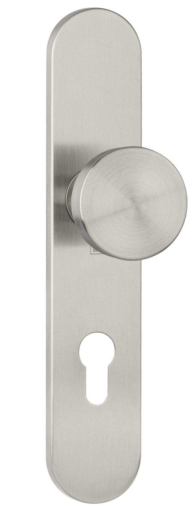 Palière sur plaque JADE clé I inox BP01 HERACLES B-INOX-SP00