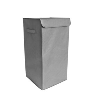 Panier à linge pliable, L.30 X H.55 X P.30 cm granit n°3