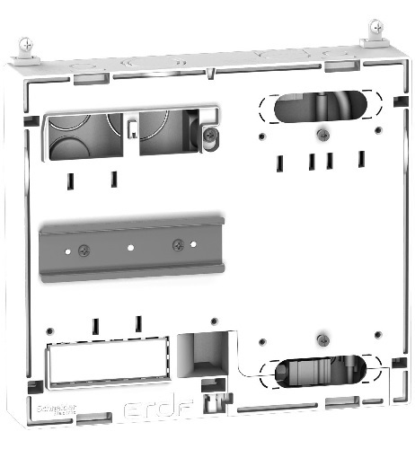 Panneau de contrôle OPALE Linky / CBE blanc SCHNEIDER ELECTRIC OPL13416