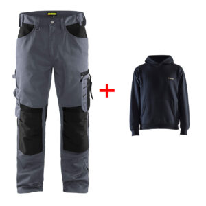 Pantalon artisan gris T46 avec sweat offert KS TOOLS PTLSGRISWEATT46