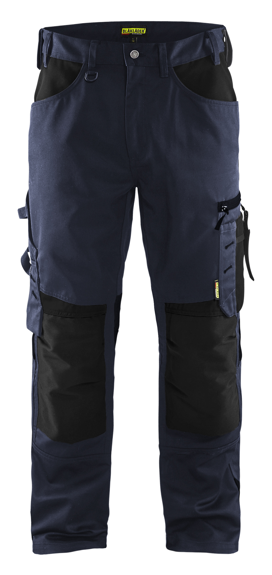 Pantalon artisan sans poches flottantes bleu marine/noir T44C BLÅKLÄDER 155618608699D96