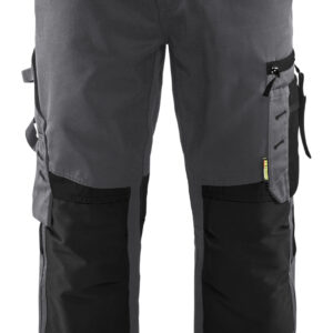 Pantalon artisan sans poches flottantes gris moyen/noir T48 BLÅKLÄDER 155618609699C54