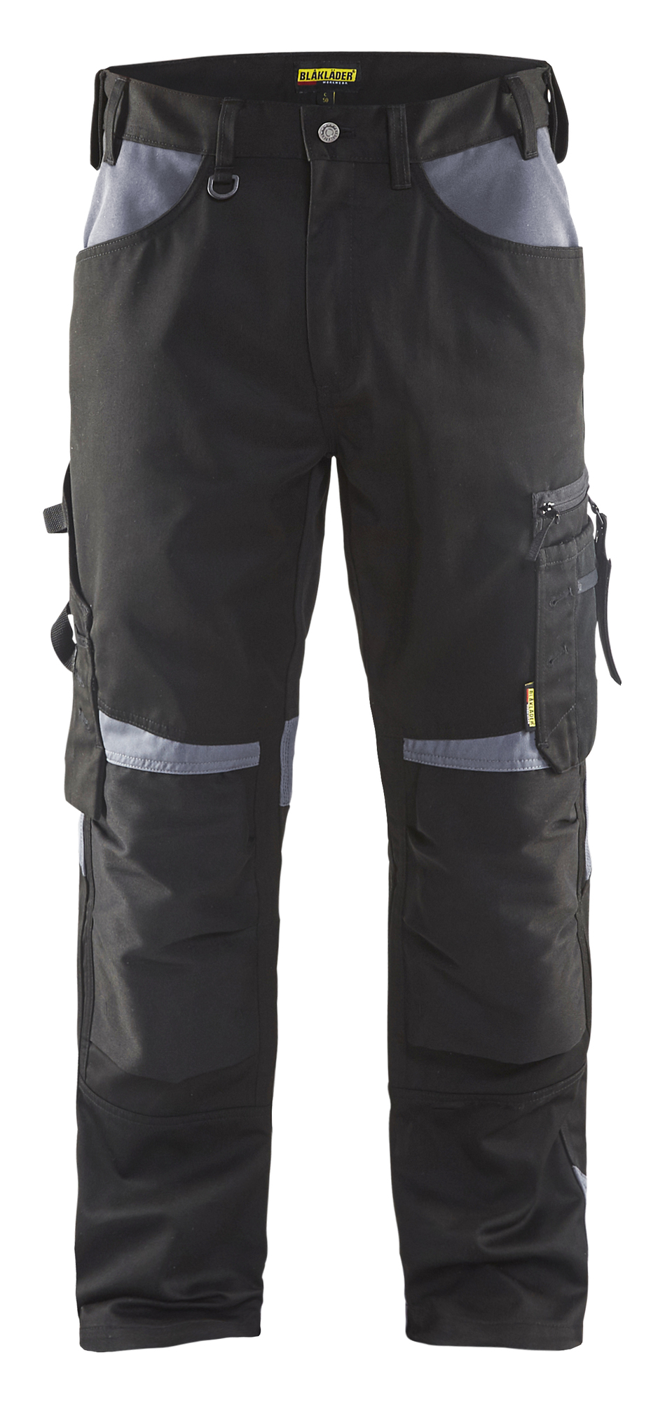Pantalon artisan sans poches flottantes noir/gris T42 BLÅKLÄDER 155618609994C48